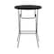 Flash Furniture Elon Commercial Grade 2.6-Foot Round Black Indoor/Outdoor Plastic Bar Height Folding Table DAD-YCZ-80R-2-BAR-BLK-GG - alternate 6